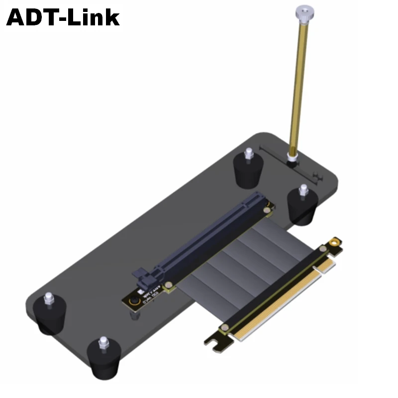 Pci-E 3.0 16X Scheda Grafica Verticale Cavalletto Staffa Di Base Ad Alta Velocità Pcie Riser Cavo Di Prolunga Fai Da Te Atx Caso Per Pcie X1 X4 X8