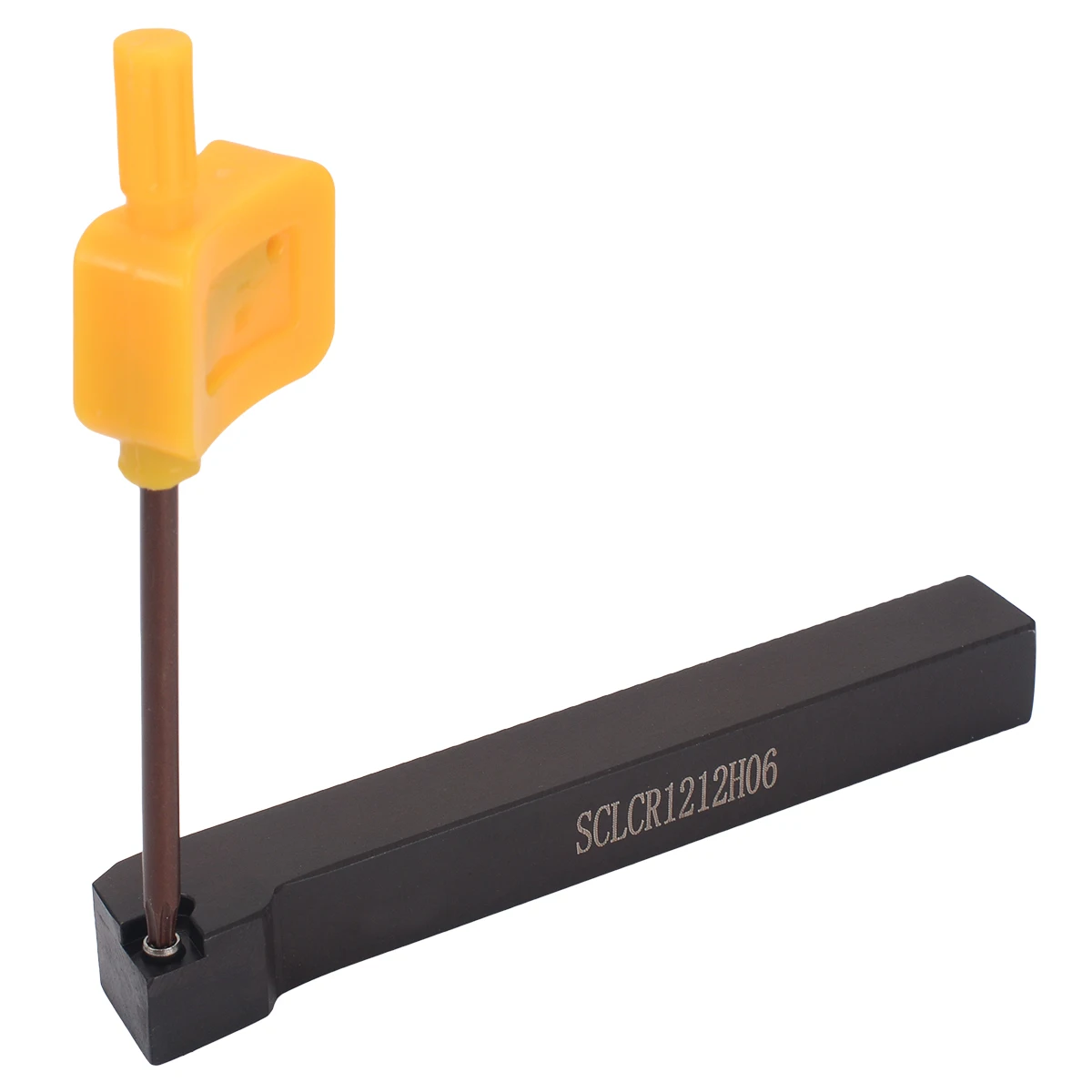 

10pcs CCMT060204-HM VP15TF Carbide Insert + Mayitr SCLCR1212H06 Tool Holder with T8 Wrench For Lathe Turning Tools
