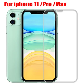 

protective glass on iPhone X XS 11 Pro Max XR 7 8 6s Plus screen protector Protection Tempered glass For iphone 11 Pro Max glass