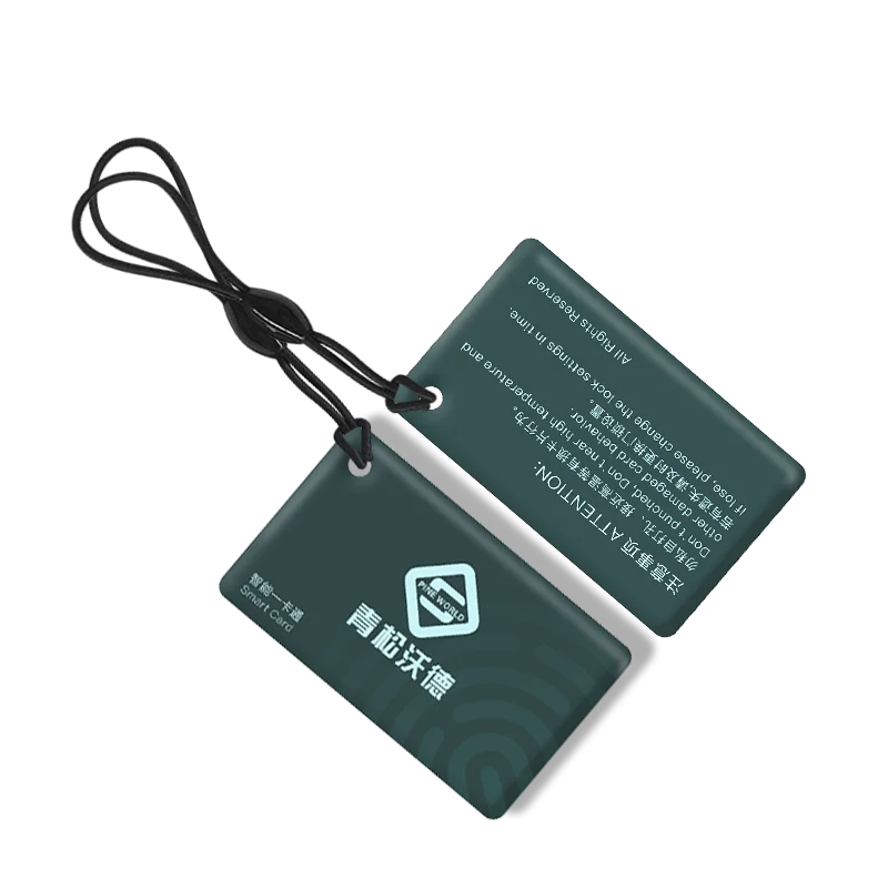 PINEWORLD RFID карты для смарт-блокировки, 13,56 МГц брелоки для Q201, Q202, Q203, Q303+, ключи для контроля доступа посещаемости времени