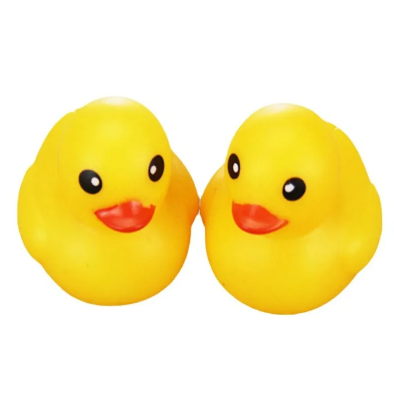 Pet Toy Vinyl Vocal Little Yellow Duck Dog Squeeze Squeak Funny Safety Rubber Molar Chew Accessories Supplies | Дом и сад