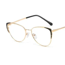 Новые прозрачные очки бутик Оправа очков женские очки без диоптрий прозрачные линзы кошачий глаз компьютерные очки Винтаж