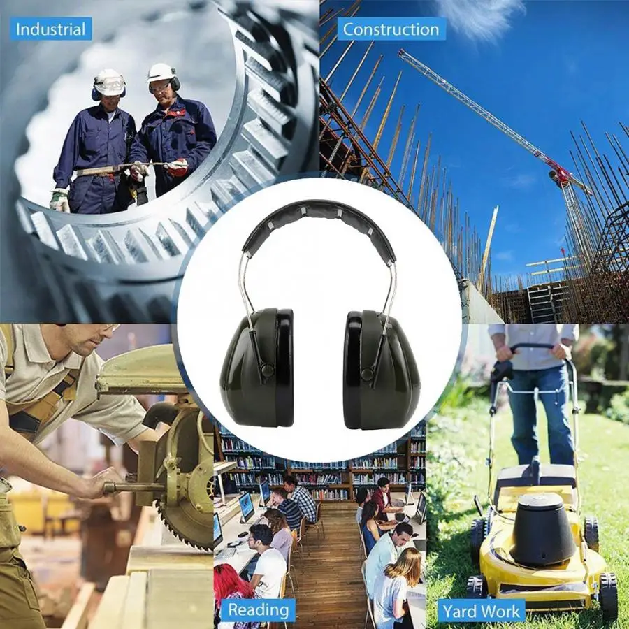 27DB Tilted Ear Muffs Defenders Sound Noise Reduction Hunting Safety Hearing Protection