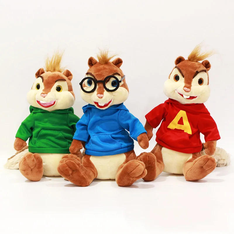 Игрушки из фильма Элвин и чипсы плюшевые куклы милые набивные игрушки-чипсы