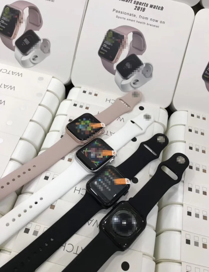 IWO 8 плюс Smart Watch Series 4 1:1 крови Давление монитор сердечного ритма во время сна gps