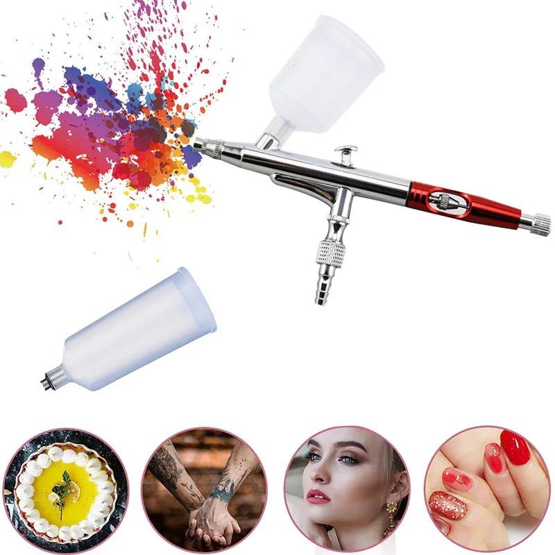 Портативная Аэрограф для макияжа с мини воздушным компрессором большая емкость