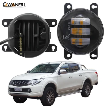 

Fog Light Assembly 30W 6000LM Car Front Bumper LED Fog Light Daytime Running Lamp H11 12V For Mitsubishi Triton Strada 2005-2018