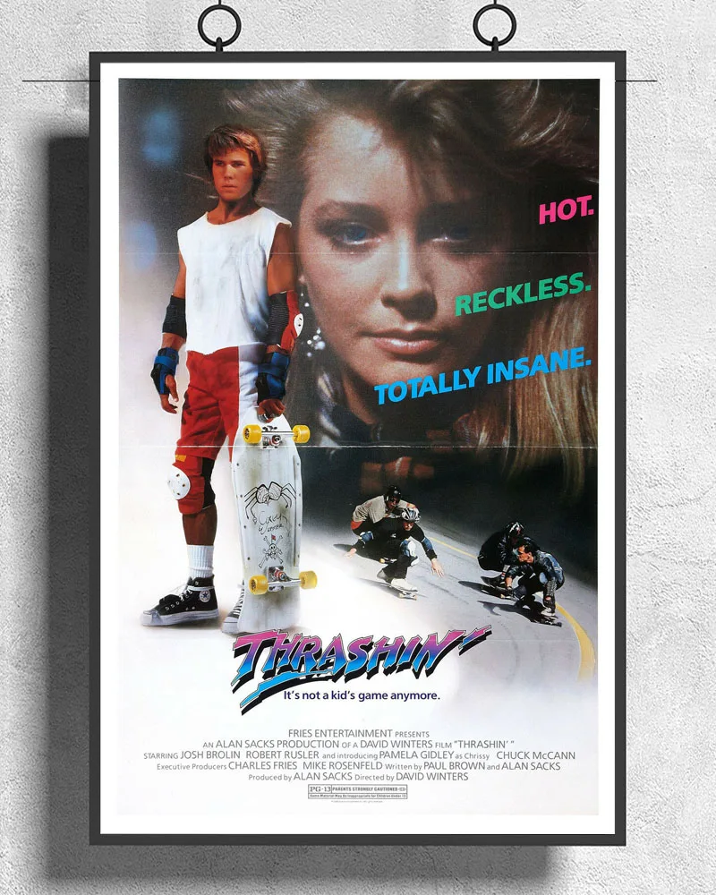 L233 THRASHIN Movie RARE Skateboarding