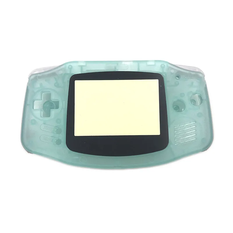 20 шт. для Gameboy Advance светится в темноте пластиковый корпус w экран для GBA светящийся чехол - Цвет: Luminous green