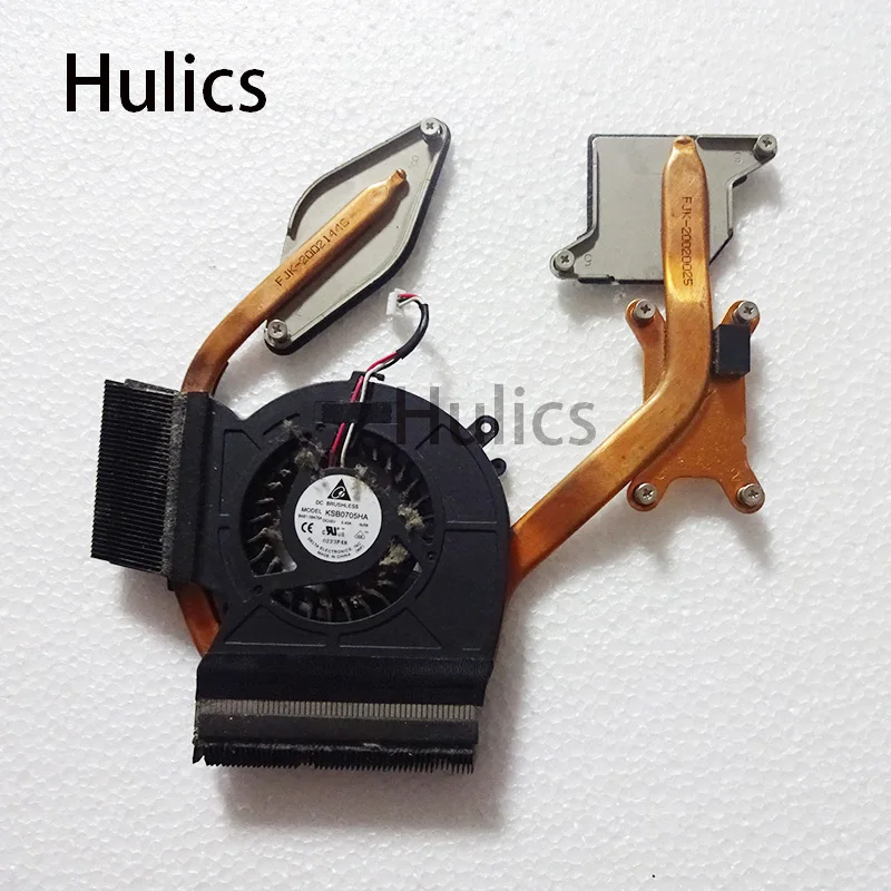 Hulics вентилятор охлаждения радиатора ноутбука кулер процессора для SAMSUNG R530 RV510 вентилятор теплоотвода ЦП BA62-00497A