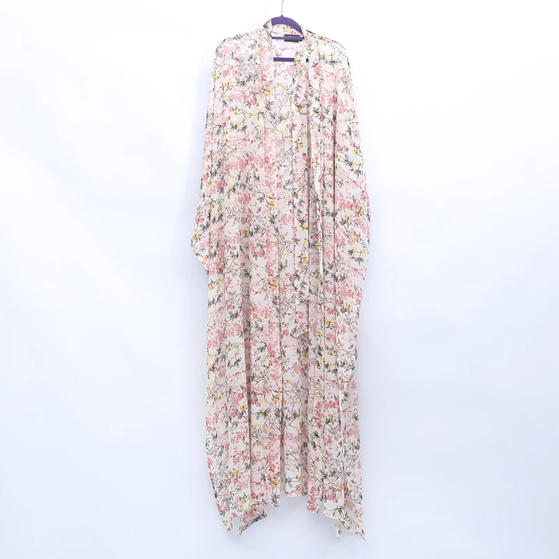 as picture cardigan Открытое кимоно абайя турецкий хиджаб мусульманское платье исламское одежда Абая для женщин Caftan марокканский Восточный халат с поясом из г. Дубай Elbise Djelaba Femme - Цвет: as picture cardigan