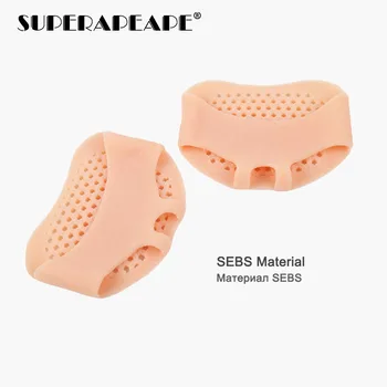 

Silicone Insoles Forefoot Pads for Women High Heel Shoes Foot Blister Care Toes Insert Pad Honeycomb Gel Insole Pain Relief