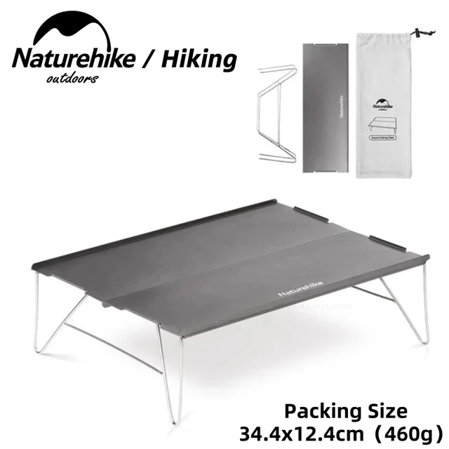 Outdoor Table Foldable Portable Aluminum Alloy Ultralight Nature Hike Camping Barbecue MINI Table Camping Furniture 1