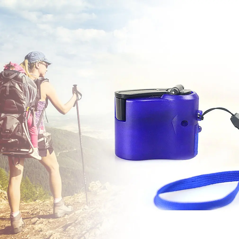 Новое аварийное зарядное устройство с ручной обмоткой USB ручная подсветка для MP3