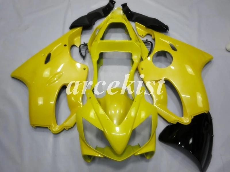 Литьевая Форма ABS Обтекатели комплект Подходит для HONDA CBR 600 F4i FS 01 02 03 CBR600 2001 2002 2003 тела набор желтый