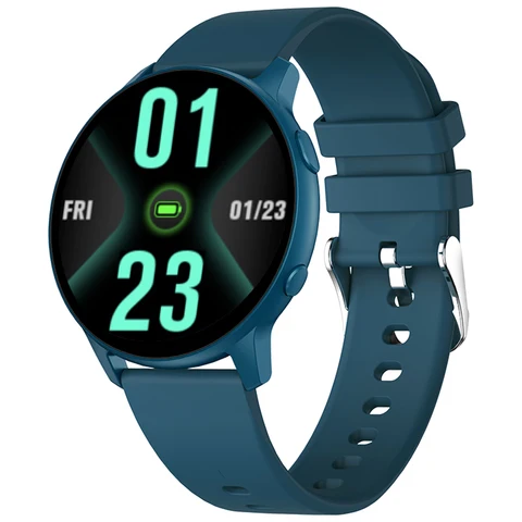 New Smart Watch Women Heart Rate Blood Pressure Information Reminder Sport Fitness Full Touch Screen Ladies Smartwatch+box
