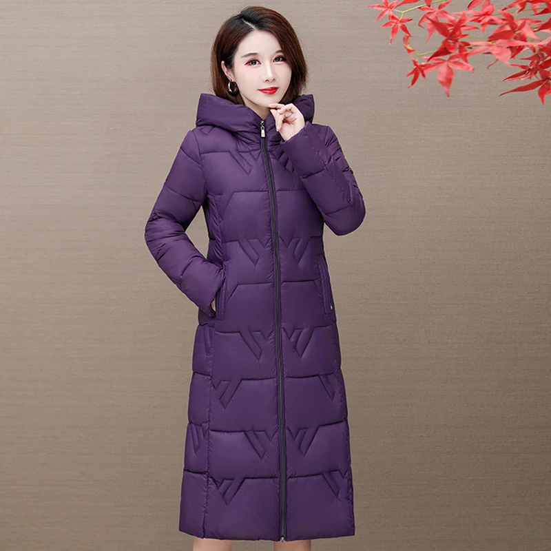 2020 новая осенне зимняя куртка женская парка с капюшоном однотонное женское