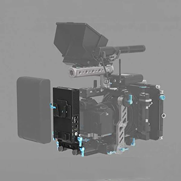 Полный США штекер Dp500 V-Mount бесперебойное питание Bp батарея пластина для sony A7 A7R Ii Iii A9 A6300 Panasonic Gh4 Gh5 Canon E