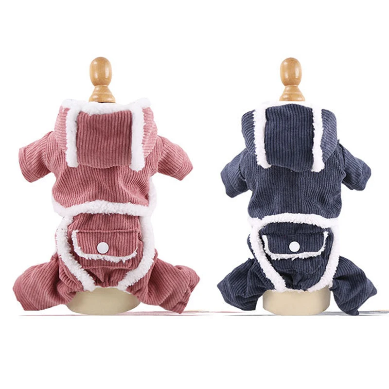 

Dog Jumpsuits Winter Pet Dog Clothes For Dogs Coat Overalls Warm Puppy Pet Colthing For Dogs Hoodie Chihuahua Yorkshire Clothing