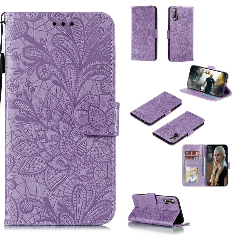 

For HuaWei NOVA 6 Case Wallet Stand Shockproof Back Cover For HuaWei NOVA 6 Anti-fall Flip Leather Card SlotPhone Cases Cover