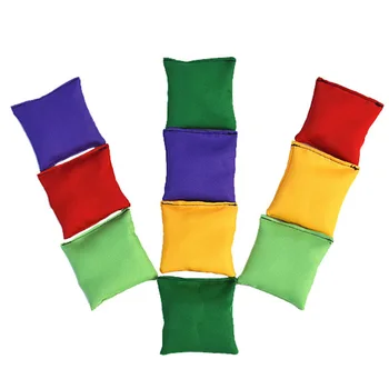 

10pcs Circus Throwing Sandbags Toys Juggling Balls kids games Bean Bag Juggle Magic Beginner Children Kid Outdoor Sport Toy