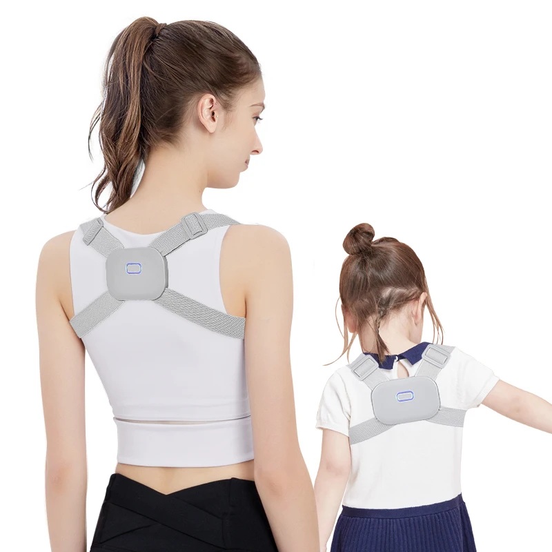 

Adjustable Intelligent Posture Trainer Smart Posture Corrector Upper Back Brace Clavicle Support Vibration Reminder Pain Relief