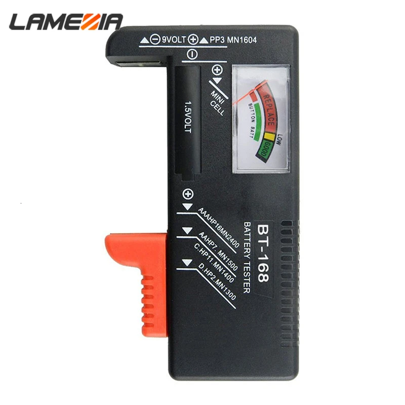 

LAMEZIA Portable Universal Digital Battery capacity Tester Volt Checker For Button Multiple Size Battery Checker diagnostic tool