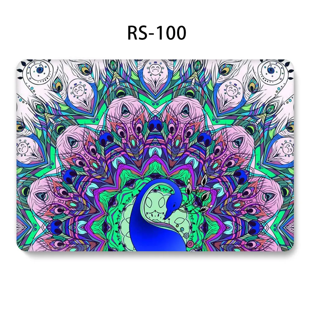 Чехол для ноутбука MacBook Touch ID Air 13 A1932 для MacBook Air Pro retina 11 12 13 13,3 15 touch bar A2159+ крышка клавиатуры