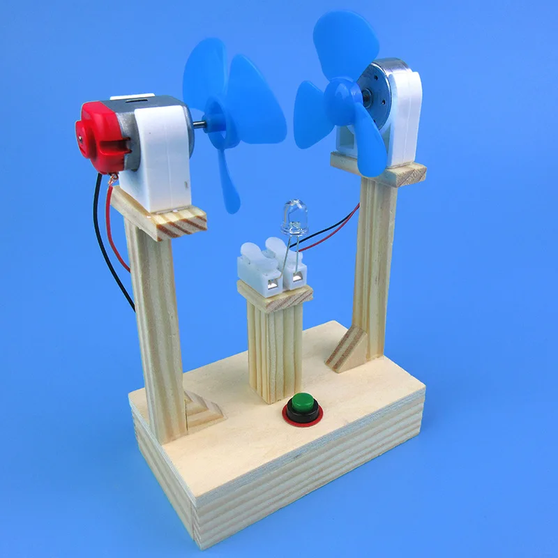 

Model of Wind-driven Generator DIY for Making Science And Technology Small Handmade Invention Kit Assembled Material Science Exp