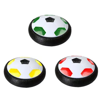 

18cm Kids Electronic Air Power Soccer Disc Light Music Hover Football Toy Kids Electric Toys Christmas Gifts for Baby Indoor Fun
