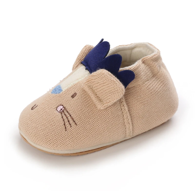 Infant Newborn Baby Girls Princess Non-Slip Floral Border Shoes Toddler Baby Soft PU Leather Prewalker Shoes Solid First Walkers