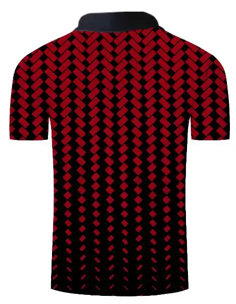 Новое поступление, Мужская рубашка поло, топы, красный кубик Рубика, 3D модный бренд размера плюс, короткий рукав, рубашка поло, camisa Polo