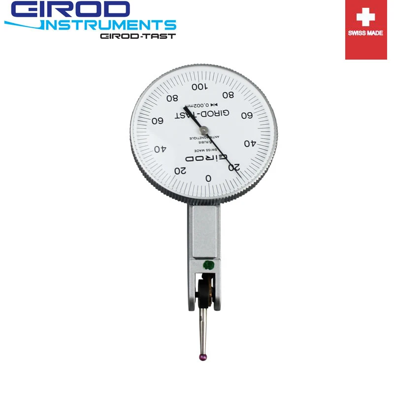 Swiss Made Girodtast Dial Test Indicator Gt1453 Gt1253 Graduation 0