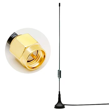 

2G/3G Antenna Stable Easy Install Suction Cup Outdoor Vertical With Base Small Car 300cm Cable SMA Male Detachable Digital
