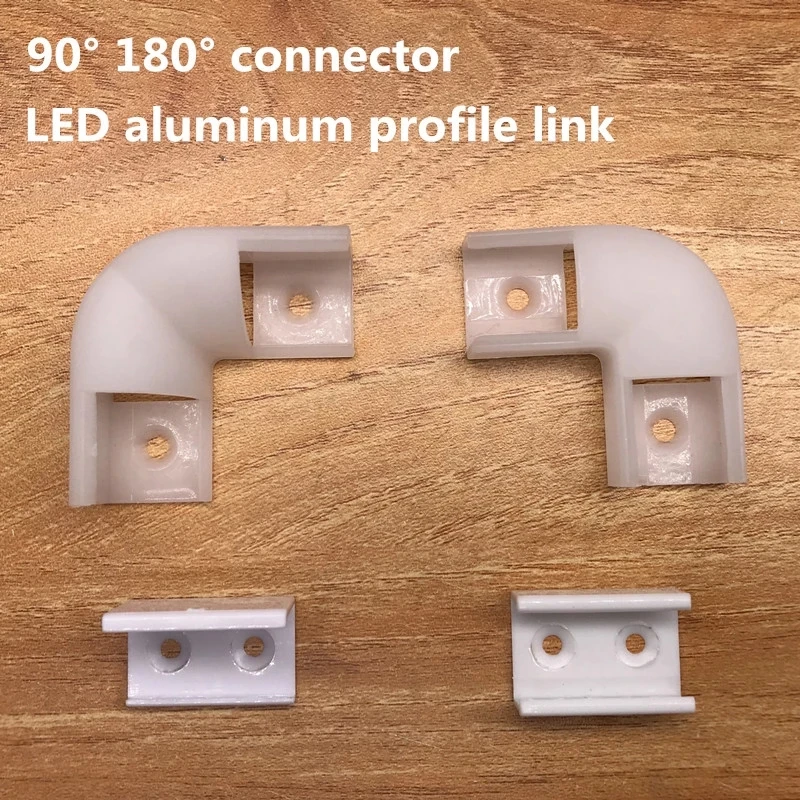 90/180 degree angle connector LED angle aluminum profile link V profile connector U connector led light