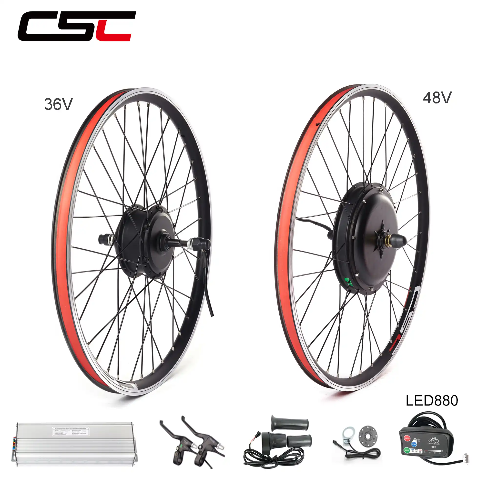 29 inch wheel electric bike conversion kit