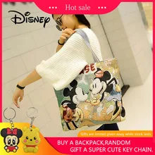 2019 뜨거운 디즈니 패션 귀여운 만화 플러시 미키 마우스 가방 여자의 한 어깨 shoppingbags 핸드백 foldable stich 배낭(China)