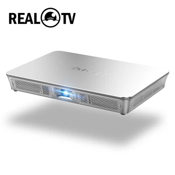 

Real TV P9 Mini DLP projector HD Android projector easy to carry home 1080P projector