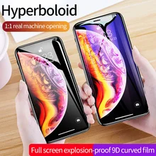 9D защитное закаленное стекло для iPhone 7 8 Plus стекло защитная пленка, стекло для iPhone XR X XS Max