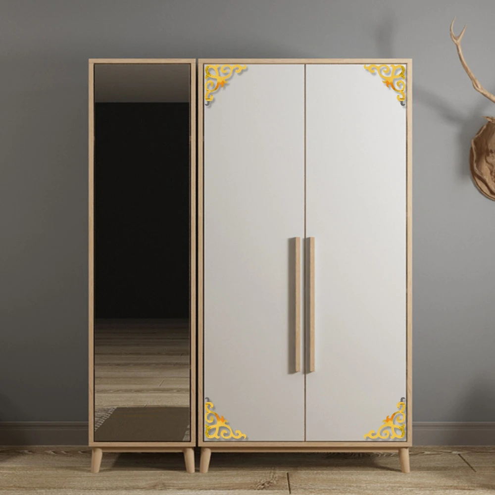 装飾的な壁紙 壁の装飾 アクリルミラー 4ユニット Wall Stickers Aliexpress