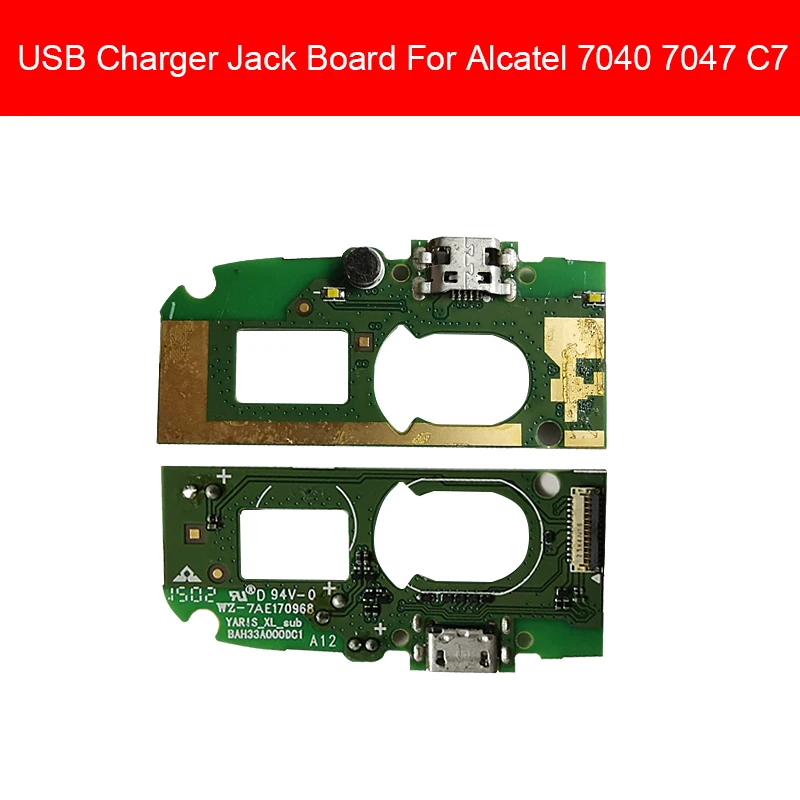 Charger USB Jack Board For Alcatel One Touch POP C7 Dual 7040 7041 OT7040 OT7041 Charging Port Module Usb Connector | Мобильные