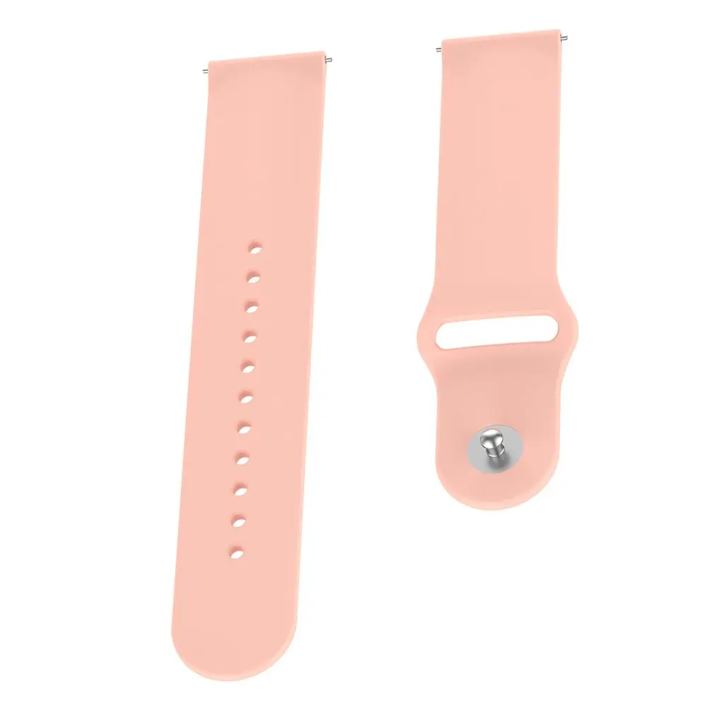 

18mm Silicone Wrist Band Strap for Ticwatch c2 Smartwatch Rose Gold Version Replacement Women's Wrist Strap Bracelet