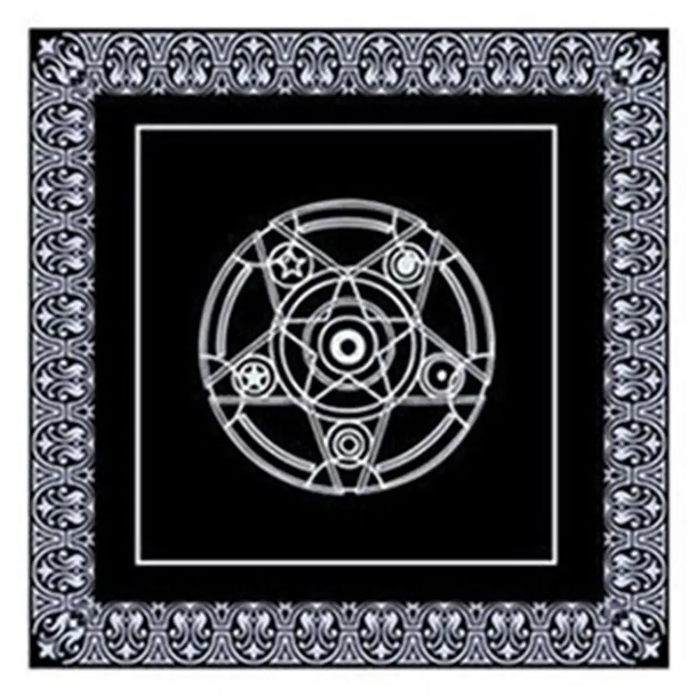 Текстиль для настольных игр нетканый чехол игральных карт Pentacle Tarot текстиль