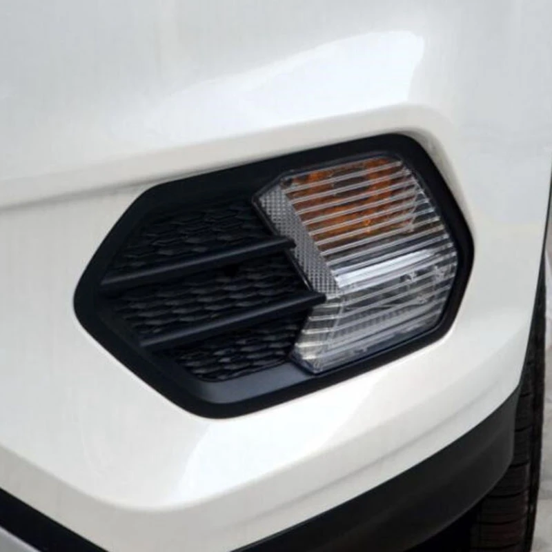 

for Ford Escape / Kuga 2017 2018 Front Fog Light Cover Chrome Lamp Cover 1 Pair