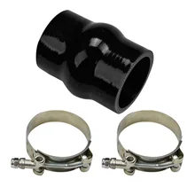 3pcs 63mm Hump ישר סיליקון צינור מצמד צינור 2 1/2 אינץ צינור + קליפים סט ערכה(China)