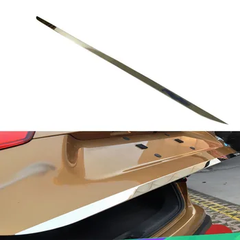 

CHROME REAR TRUNK BOOT TAILGATE DOOR COVER STYLING TRIM MOLDING EDGE STRIP GARNISH FOR NISSAN QASHQAI 2014 2015 2016