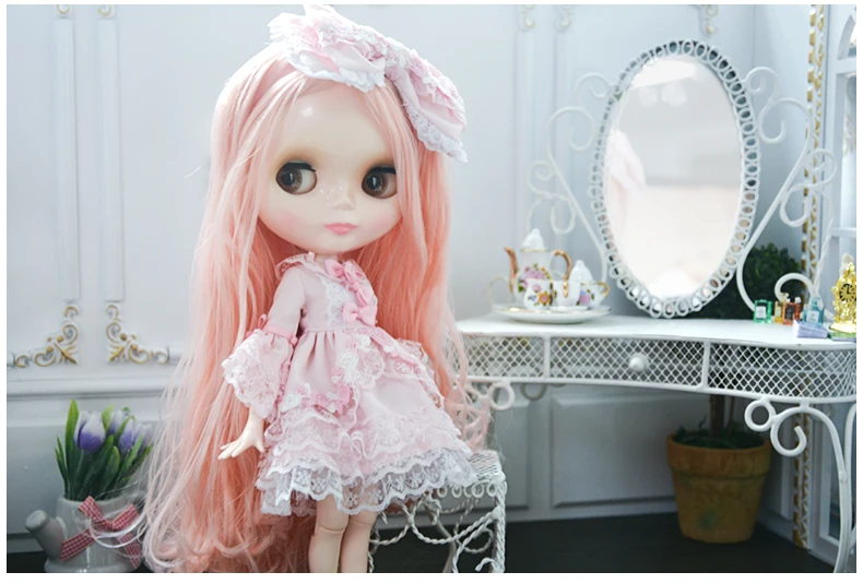 Кукла Blyth BJD, кукла Blyth, Обнаженная, индивидуальные блестящие куклы для лица, можно изменить макияж и платье, DIY, 12 дюймов, шарнирные куклы 1