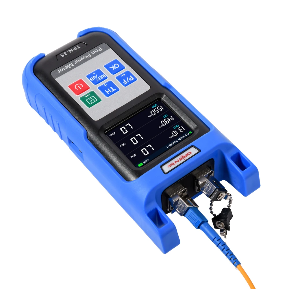 Orientek TPN-35 Optical PON Power Meter Passive Optical Network Power Meter 1310/1490/1550nm Fiber Meter SC/UPC SC/APC