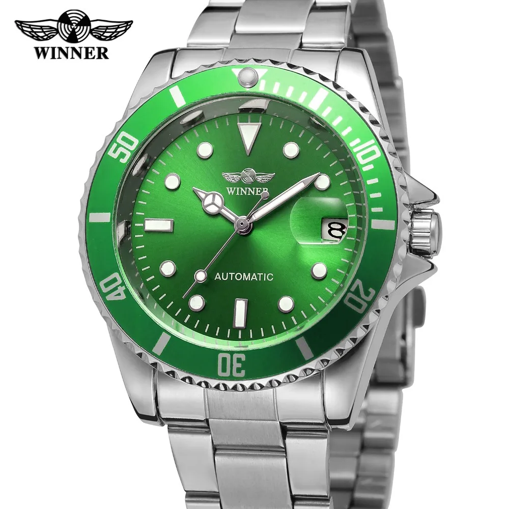 

Winner Genuine Product Fully Hollow out Men Fully Automatic Analog Watch Men's Automatic Analog Watch Steel Belt