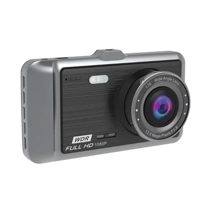 Anytek A60 Видеорегистраторы для автомобилей Камера HD 1080P Dashcam LDWS звездного неба, Ночное видение 4-дюймовый ips Экран Dual-запись 2.5D Экран Алюминий из алюминиевого сплава